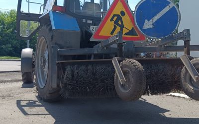 Услуги дорожной щетки на базе МТЗ - Тобольск, заказать или взять в аренду