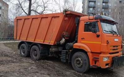 Услуги самосвала Камаз совок. Грузоперевозки. - Ялуторовск, заказать или взять в аренду