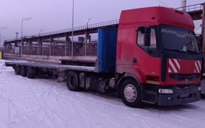Перевозка спецтехники площадками и тралами до 20 тонн - Тобольск, заказать или взять в аренду