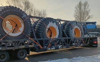 Тралы для перевозки больших грузовых колес - Заводоуковск, заказать или взять в аренду