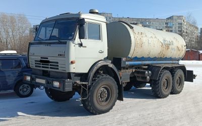 Цистерна-водовоз на базе Камаз - Тобольск, заказать или взять в аренду