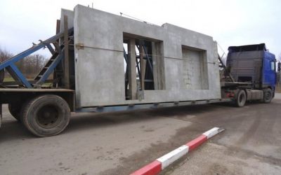 Перевозка бетонных панелей и плит - панелевозы - Тюмень, цены, предложения специалистов