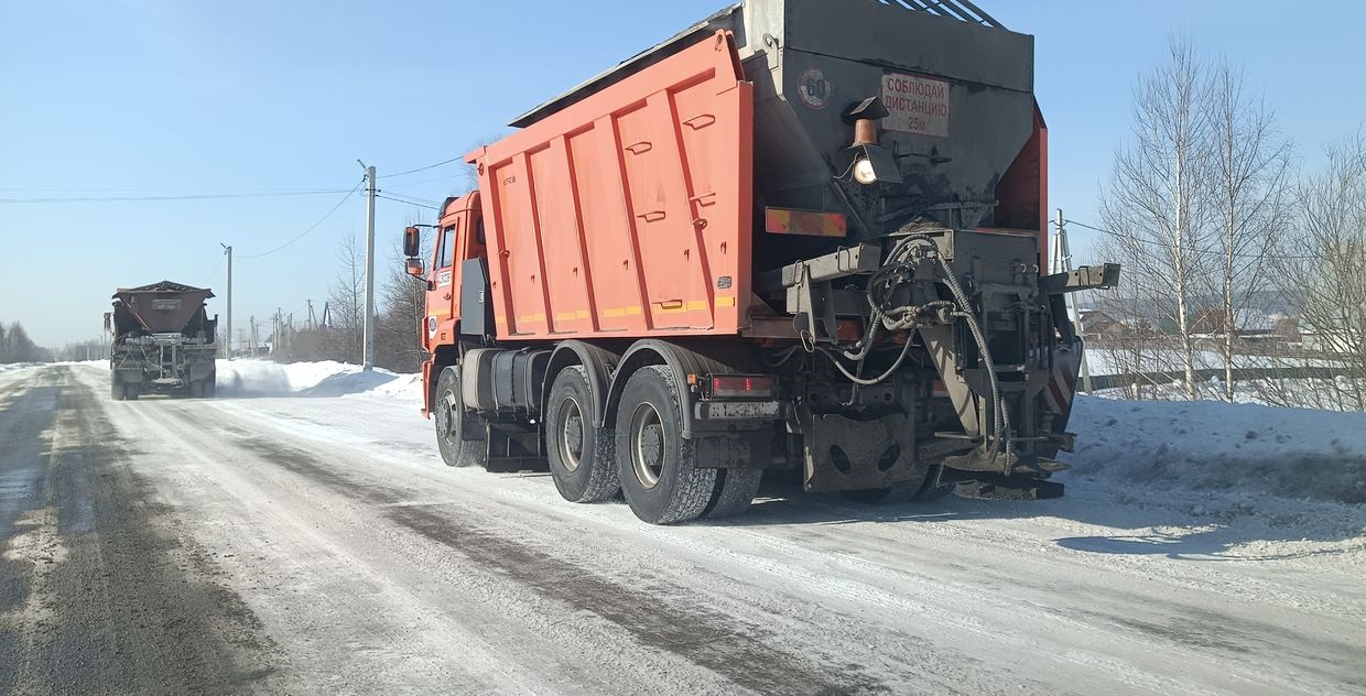 Заказ пескоразбрасывателей для обработки дорог песком в Тюменской области